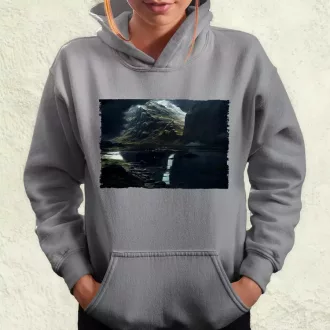 Pareidolia Ragnar skandináv táj fantázia v2 női pulóver