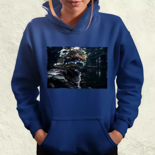 Pareidolia Ragnar skandináv táj fantázia v4 női pulóver
