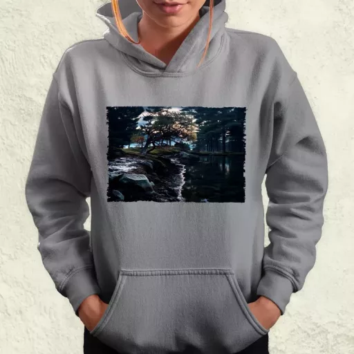 Pareidolia Ragnar skandináv táj fantázia v4 női pulóver