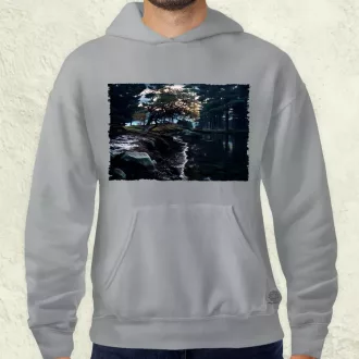   Pareidolia Ragnar skandináv táj fantázia v4 férfi pulóver