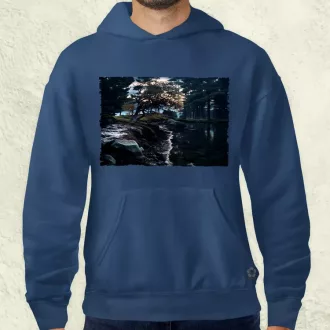   Pareidolia Ragnar skandináv táj fantázia v4 férfi pulóver