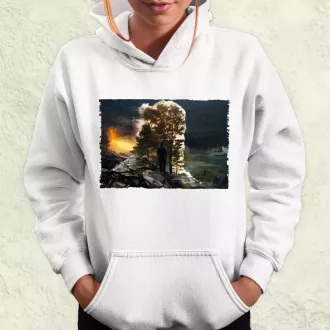 Pareidolia Ragnar skandináv táj fantázia v5 női pulóver