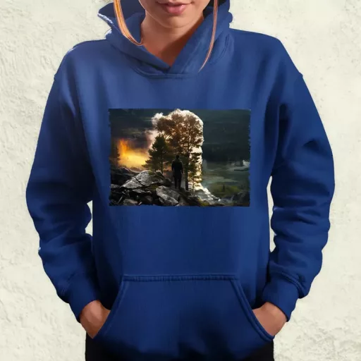 Pareidolia Ragnar skandináv táj fantázia v5 női pulóver
