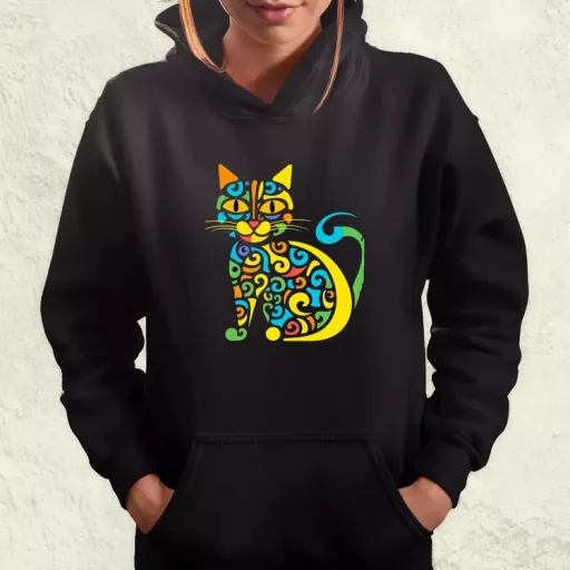 Pop art graffiti macska v1 női pulóver