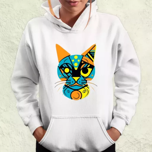 Pop art graffiti macska v2 női pulóver
