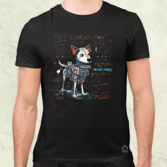 Robotkutya vázlat v1 férfi póló