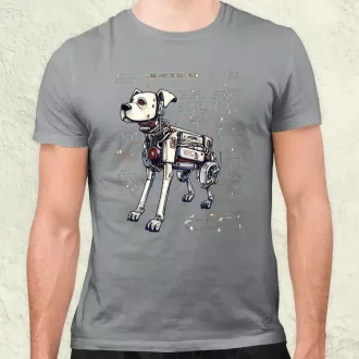 Robotkutya vázlat v2 férfi póló