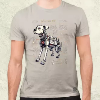 Robotkutya vázlat v2 férfi póló