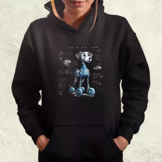 Robotkutya vázlat v3 női pulóver