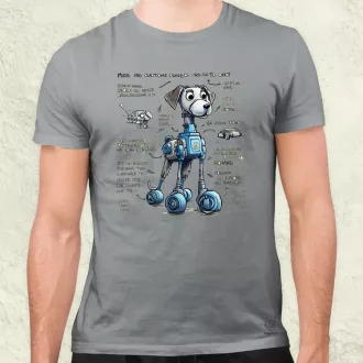 Robotkutya vázlat v3 férfi póló