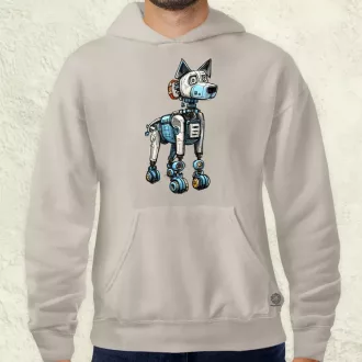 Robotkutya vázlat v6 férfi pulóver