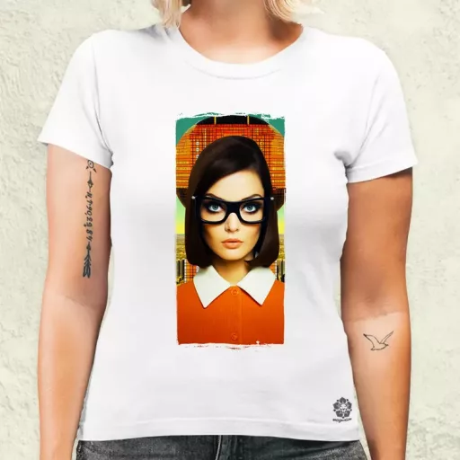 Szürreál pop art fantázia v4 női póló