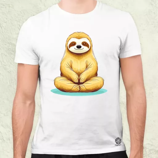 Zen lajhár v1 férfi póló