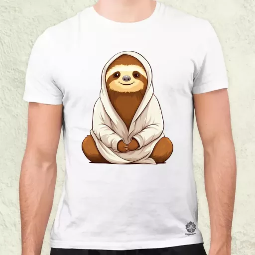 Zen lajhár v4 férfi póló