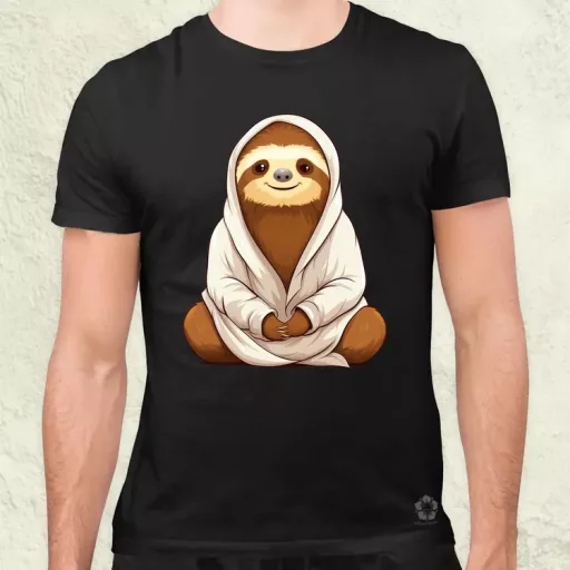 Zen lajhár v4 férfi póló