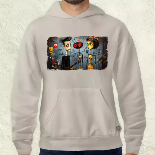 Basquiat  Párban v9 férfi pulóver