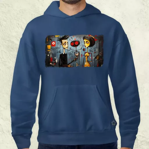 Basquiat  Párban v9 férfi pulóver