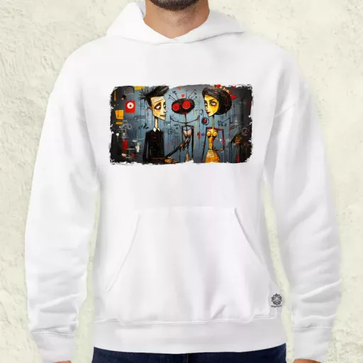 Basquiat  Párban v9 férfi pulóver