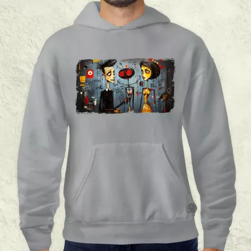 Basquiat  Párban v9 férfi pulóver
