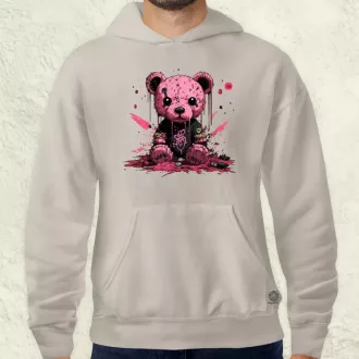 Graffiti pink maci v1 férfi pulóver