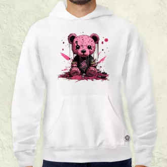 Graffiti pink maci v1 férfi pulóver