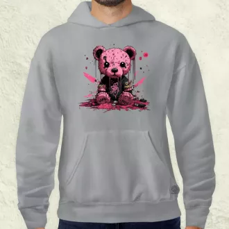 Graffiti pink maci v1 férfi pulóver
