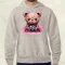 Graffiti pink maci v3 férfi pulóver