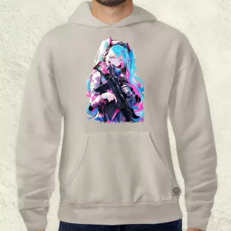 Hatsune Miku fanart v1 férfi pulóver