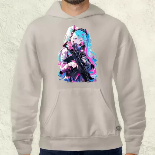 Hatsune Miku fanart v1 férfi pulóver