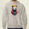 Kapucnis panda v3 férfi pulóver