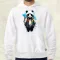 Kapucnis panda v4 férfi pulóver