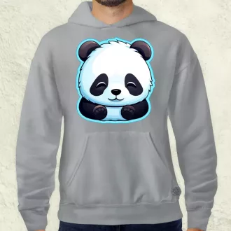 Kawaii panda v1 férfi pulóver