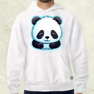 Kawaii panda v1 férfi pulóver