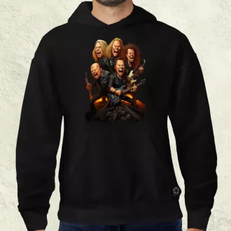 Metallica karikatúra v1 férfi pulóver