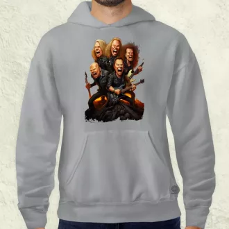 Metallica karikatúra v1 férfi pulóver