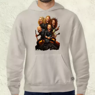 Metallica karikatúra v1 férfi pulóver