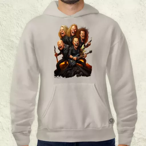 Metallica karikatúra v1 férfi pulóver