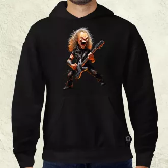 Metallica karikatúra v2 férfi pulóver