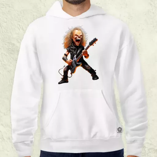 Metallica karikatúra v2 férfi pulóver