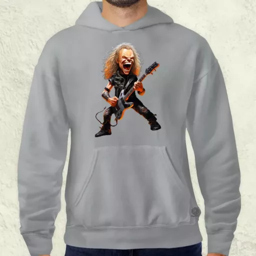 Metallica karikatúra v2 férfi pulóver