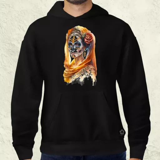 Mexikói halottak napja v5 férfi pulóver