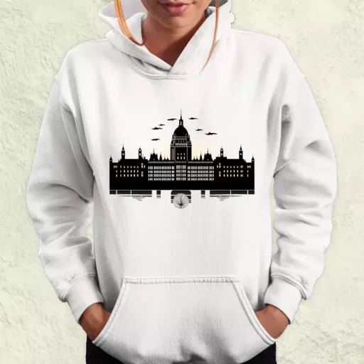 Minimál Budapest Parlament v3 női pulóver