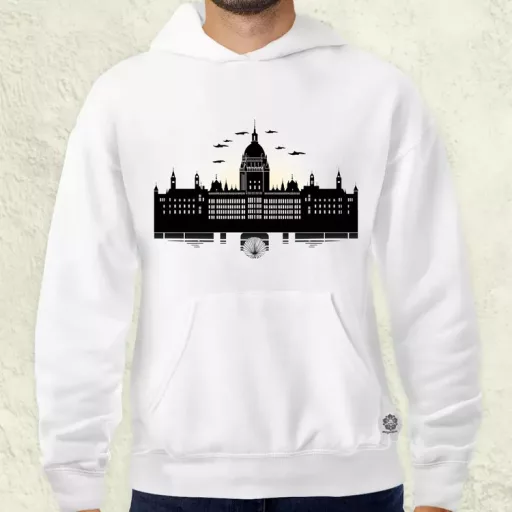 Minimál Budapest Parlament v3 férfi pulóver