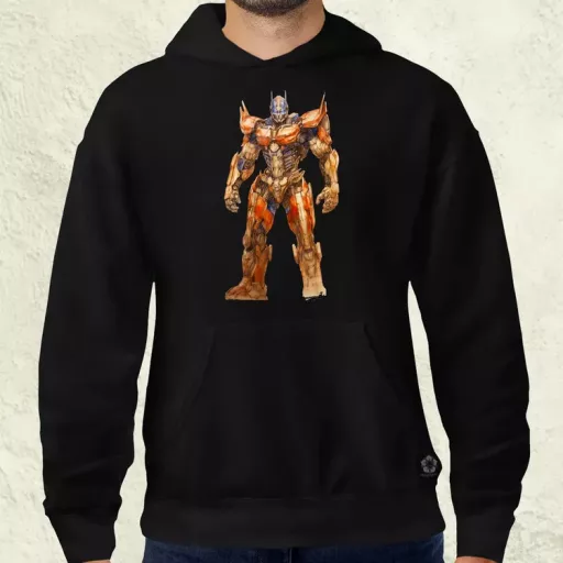Optimus fanart v1 férfi pulóver