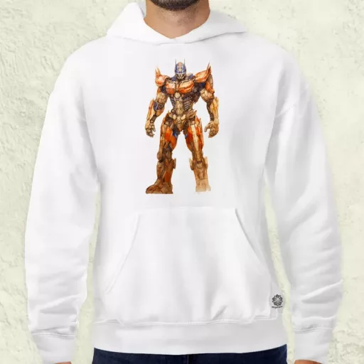 Optimus fanart v1 férfi pulóver