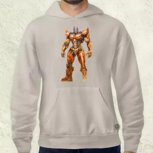 Optimus fanart v1 férfi pulóver