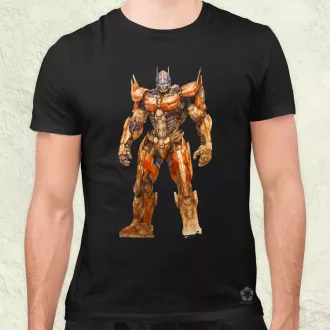 Optimus fanart v1 férfi póló