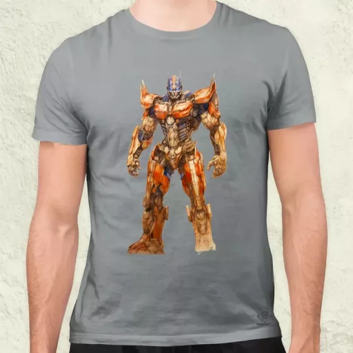 Optimus fanart v1 férfi póló