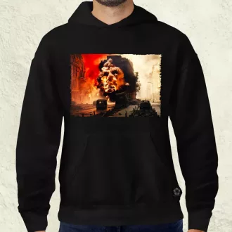 Pareidolia Che Guevara város fantázia v1 férfi pulóver