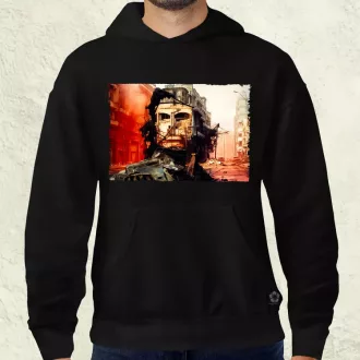 Pareidolia Che Guevara város fantázia v5 férfi pulóver
